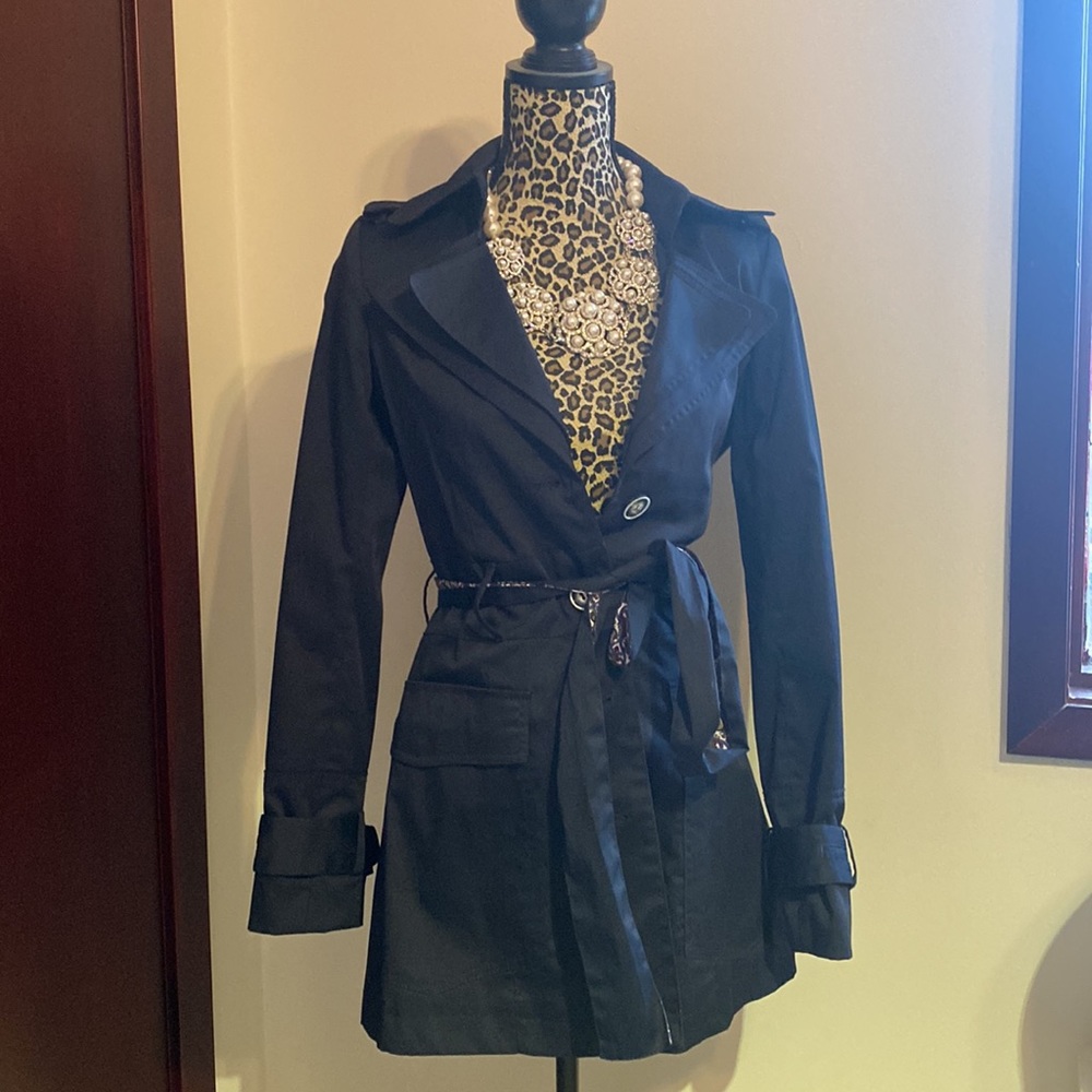 Navy coat - Picture 2 of 2